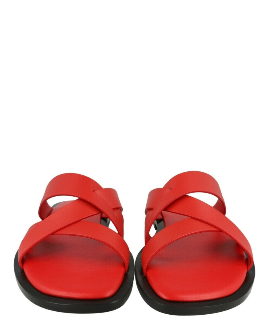 Ferragamo Forino Leather Sandals