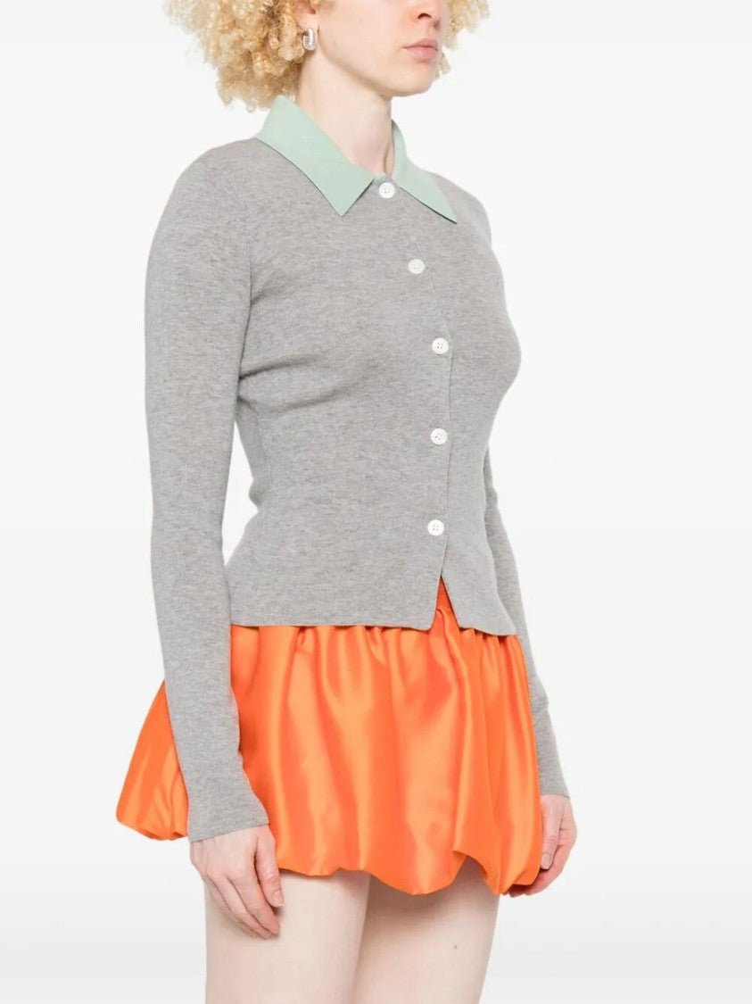 Self-Portrait Tailored Merino Wool Cardigan