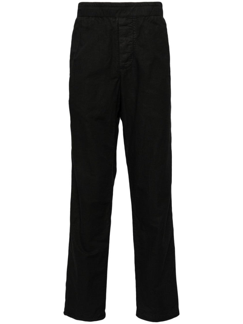 James Perse Textured Cotton And Hemp Blend Trousers
