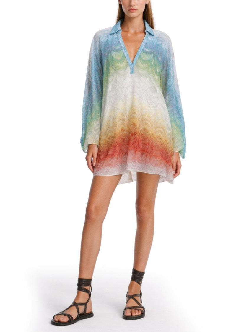 Missoni Multicolor Kaftan Gradient Cover-Up