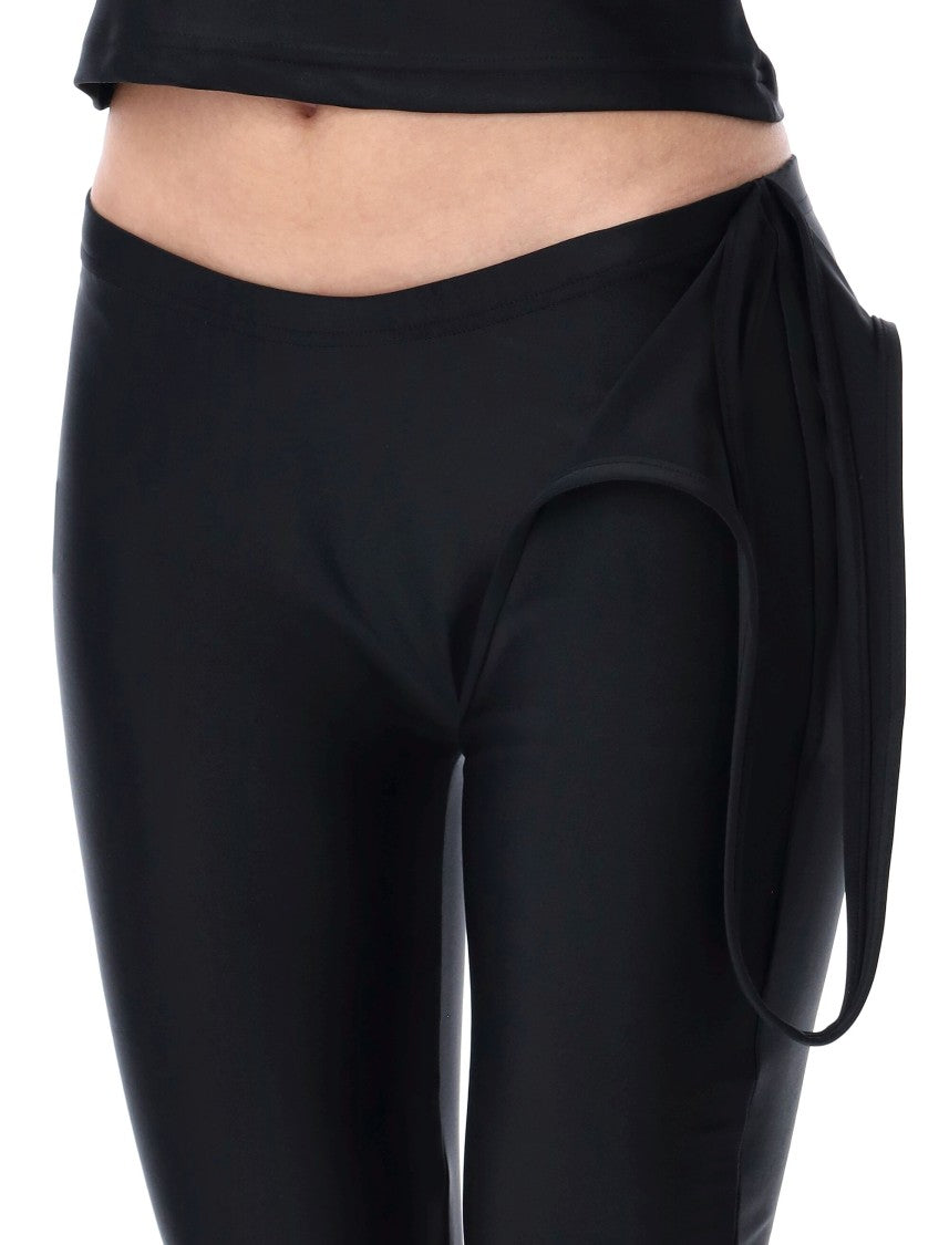 Ottolinger Tight-Fit Swim Leggings With Logo Print