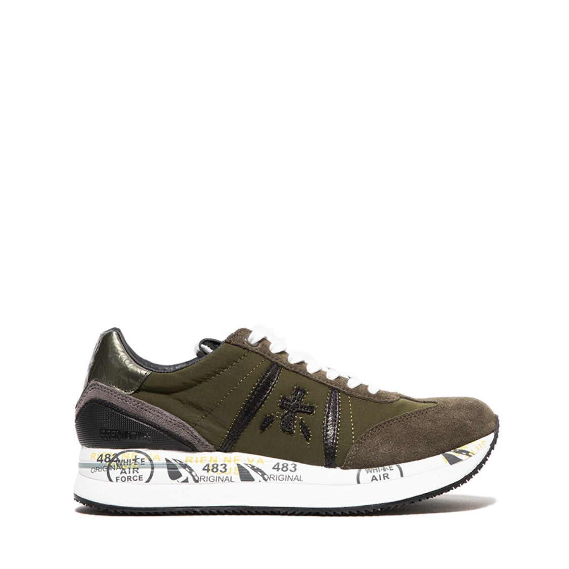 Premiata Military Green Conny Sneaker
