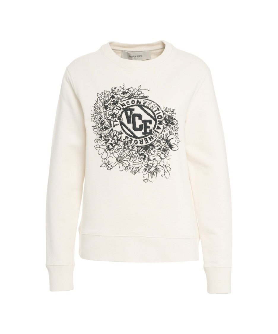 Golden Goose Logo Print Sweatshirt