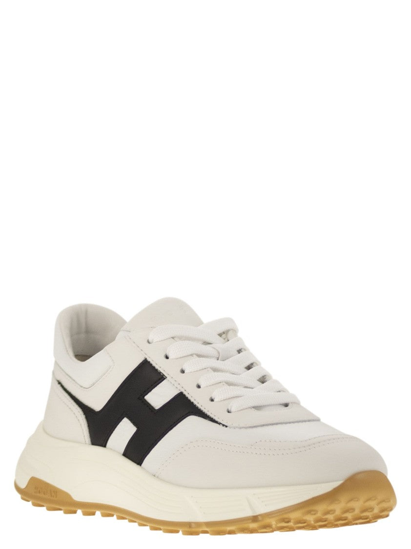 Hogan Hyperlight - Leather Sneakers With Side H