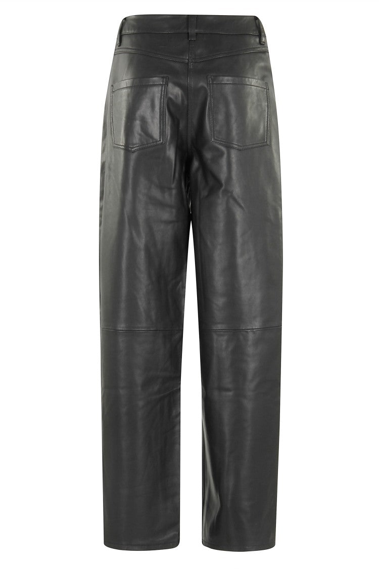 Remain Cocoon Black Leather Pants