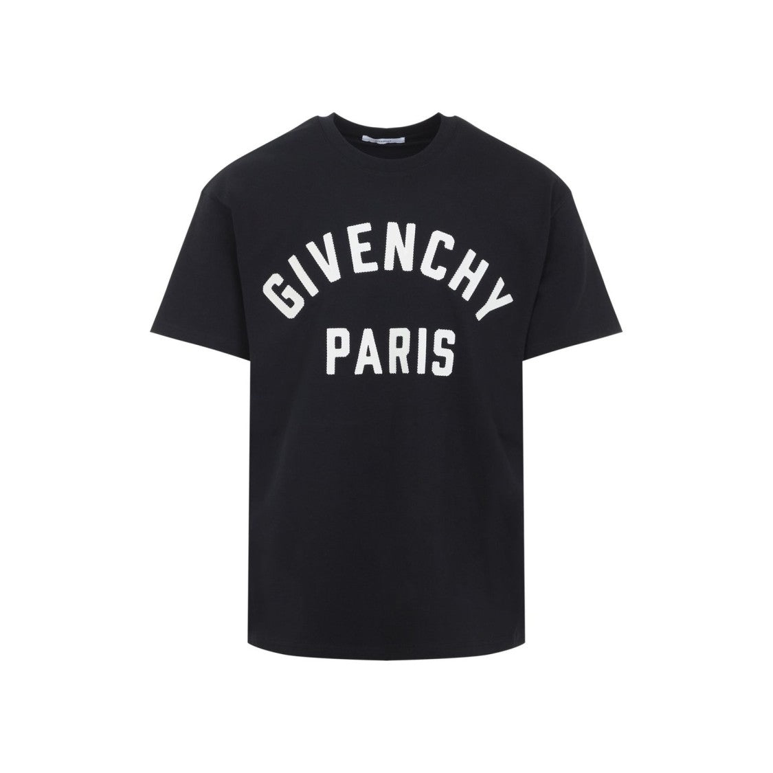 Givenchy Classic Crew Neck Black T-Shirt With Arch Print