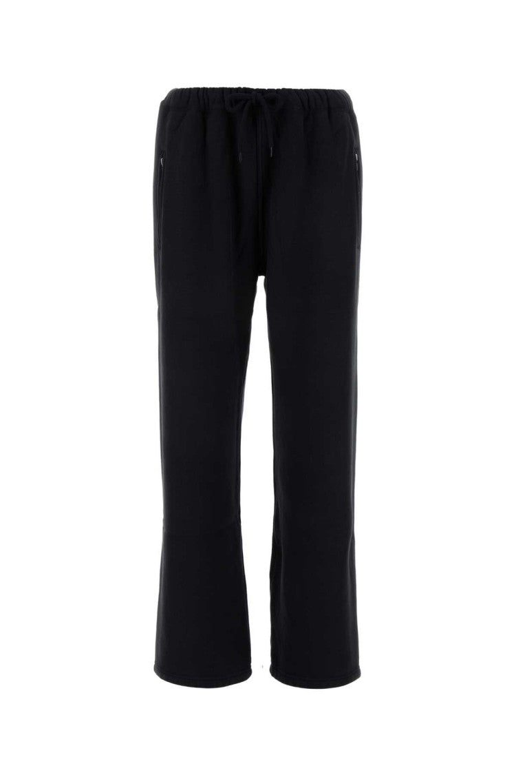 T By Alexander Wang Black Cotton Joggers