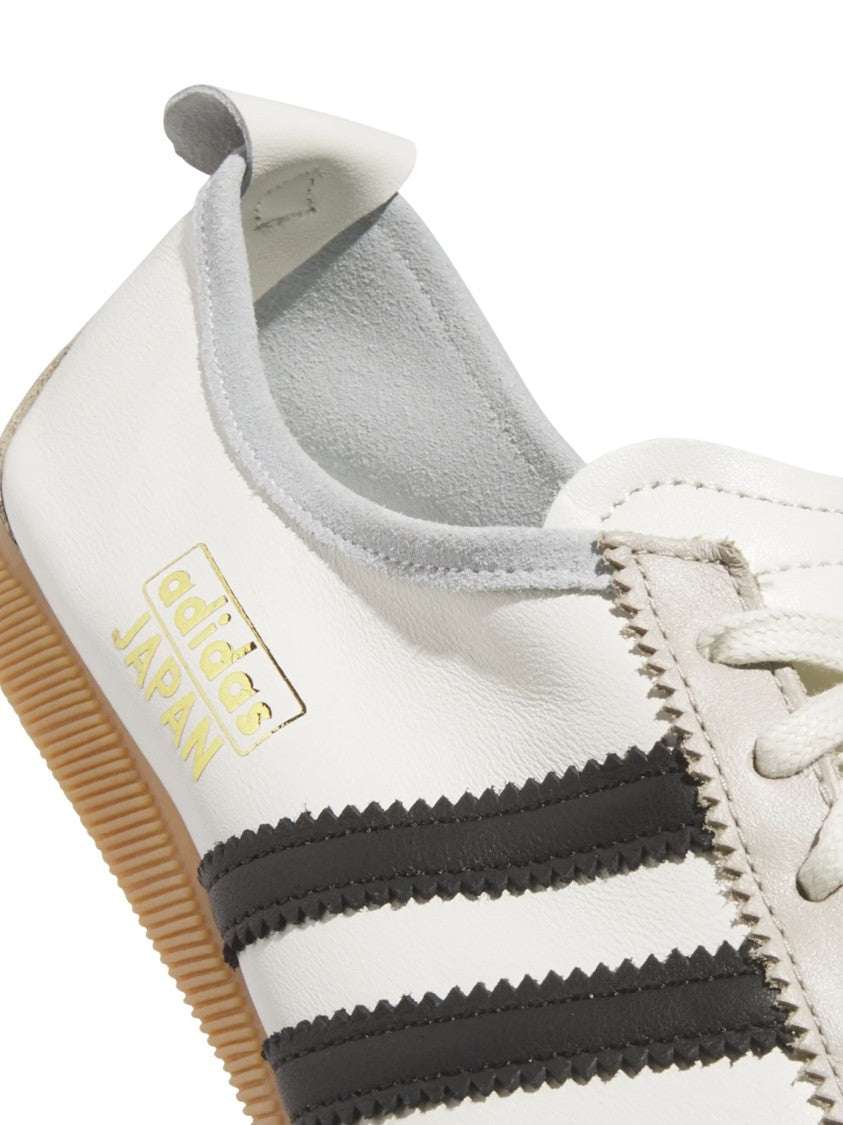 Adidas White Japan Black Stripe Sneakers