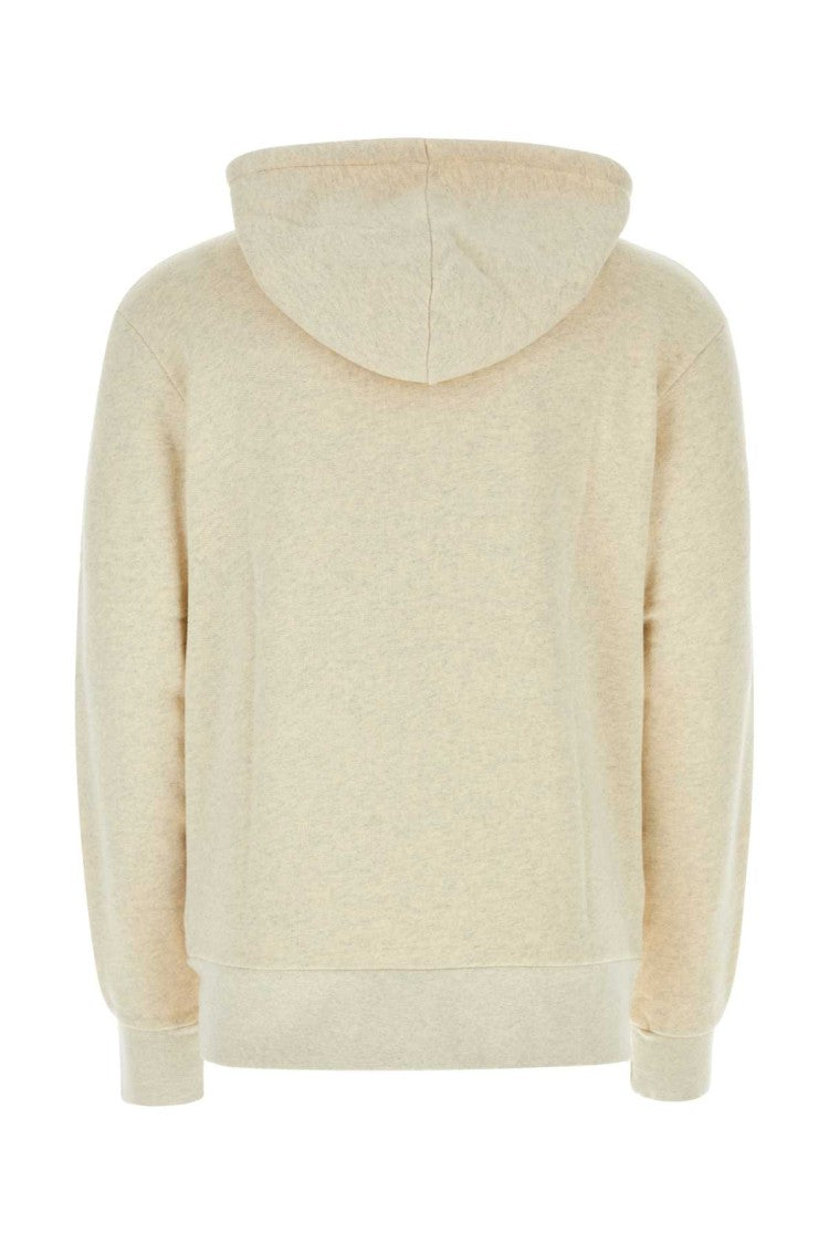 J. W. Anderson Melangã¨ Ivory Stretch Cotton Sweatshirt