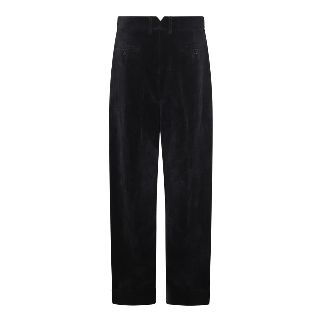 Valentino Dark Navy Velvet Pants