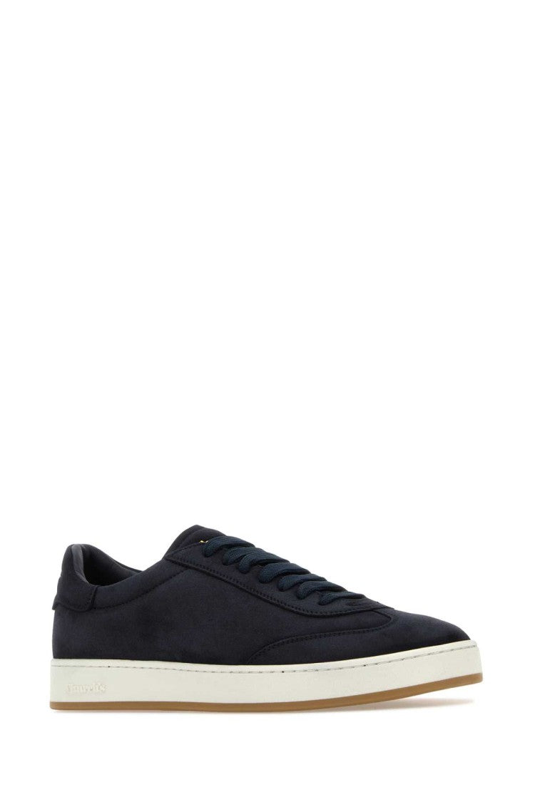 Church's Midnight Blue Suede Sneakers