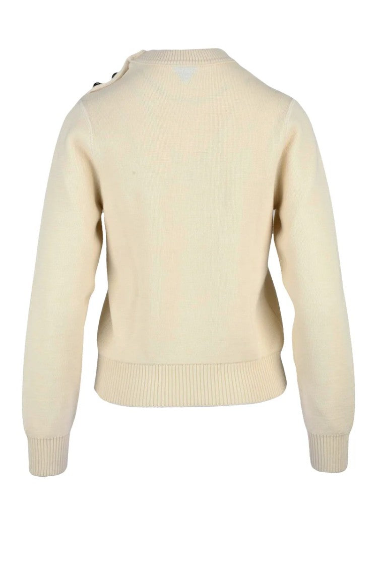 Bottega Veneta Wool Sweater - White