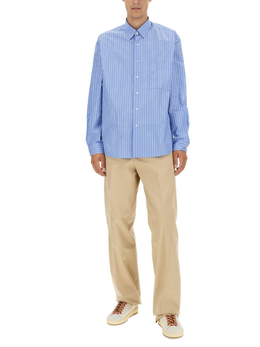 Lanvin Relaxed Fit Twisted Chino Pants