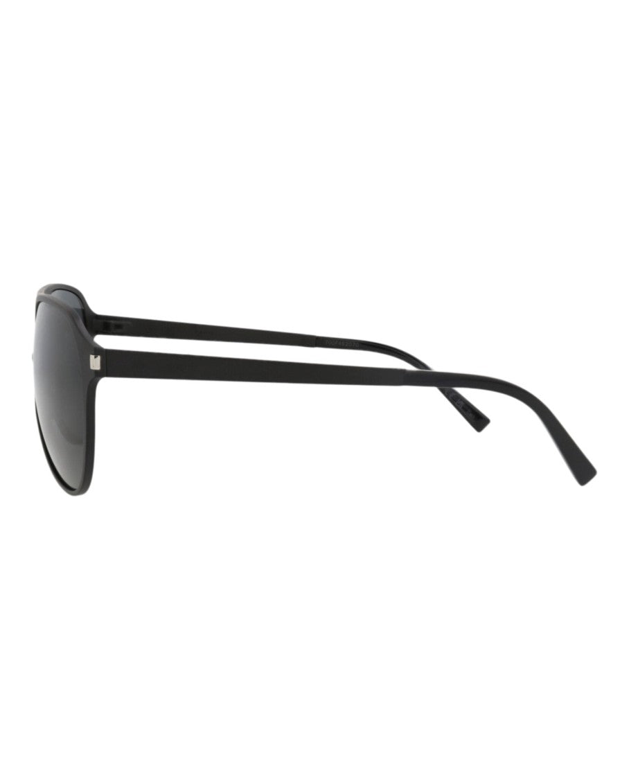 Saint Laurent Aviator-Frame Metal Sunglasses