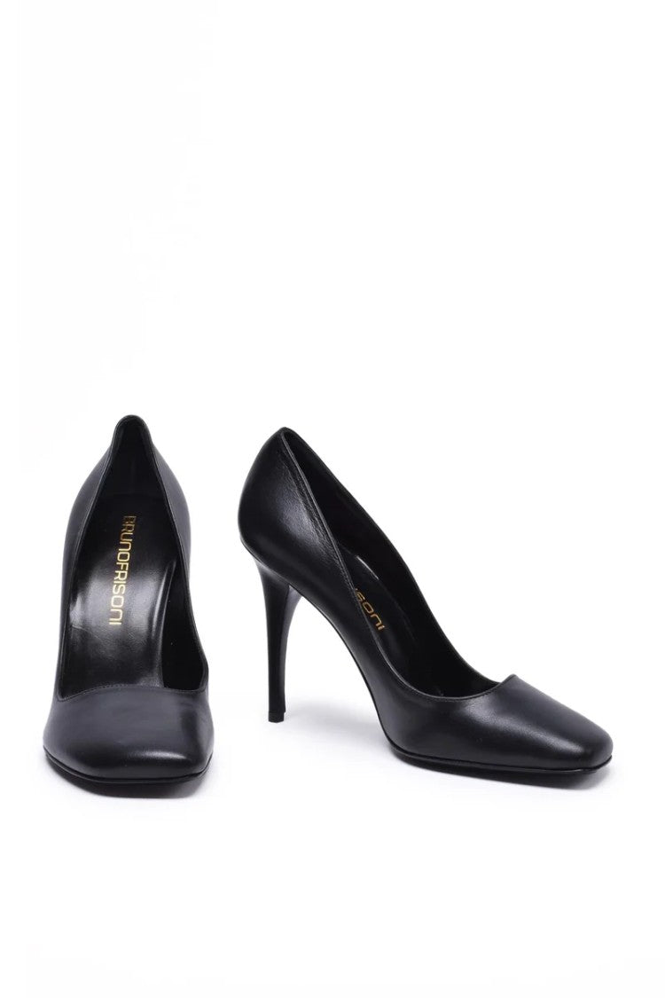 Brunofrisoni Asymmetrical Toe Pumps - Black