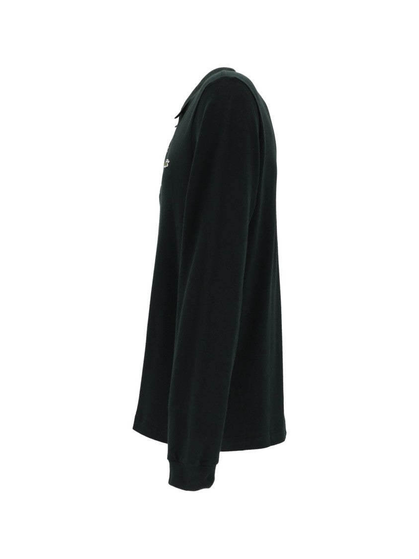 Lacoste Black Classic Long-Sleeve Polo Shirt