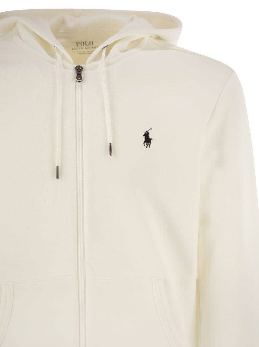 Polo Ralph Lauren Hooded Zip-Up Sweatshirt With Exclusive Polo Details