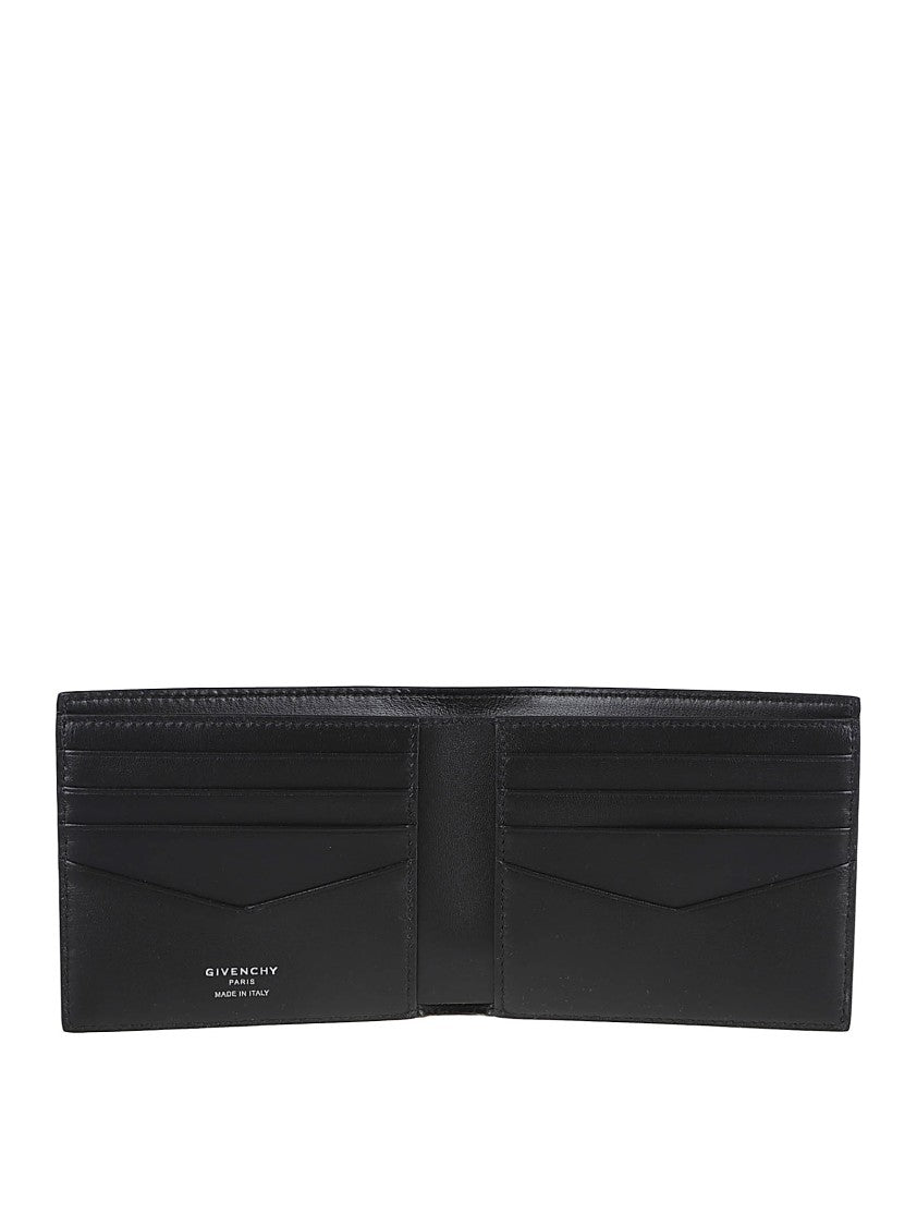 Givenchy Textured Leather Bi-Fold Wallet