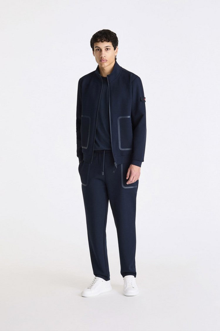 Peuterey Blue Cotton Sweatshirt