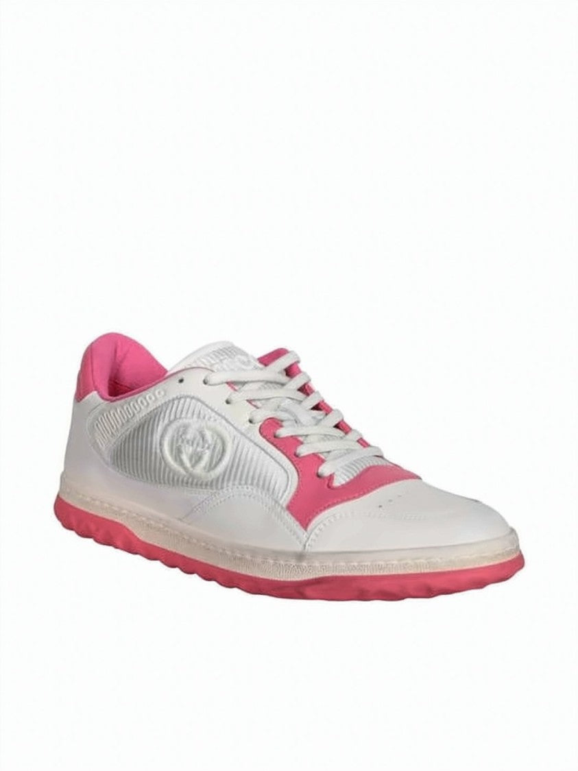 Gucci Low-Top Sneakers With Vibrant Accents And Textured Panels