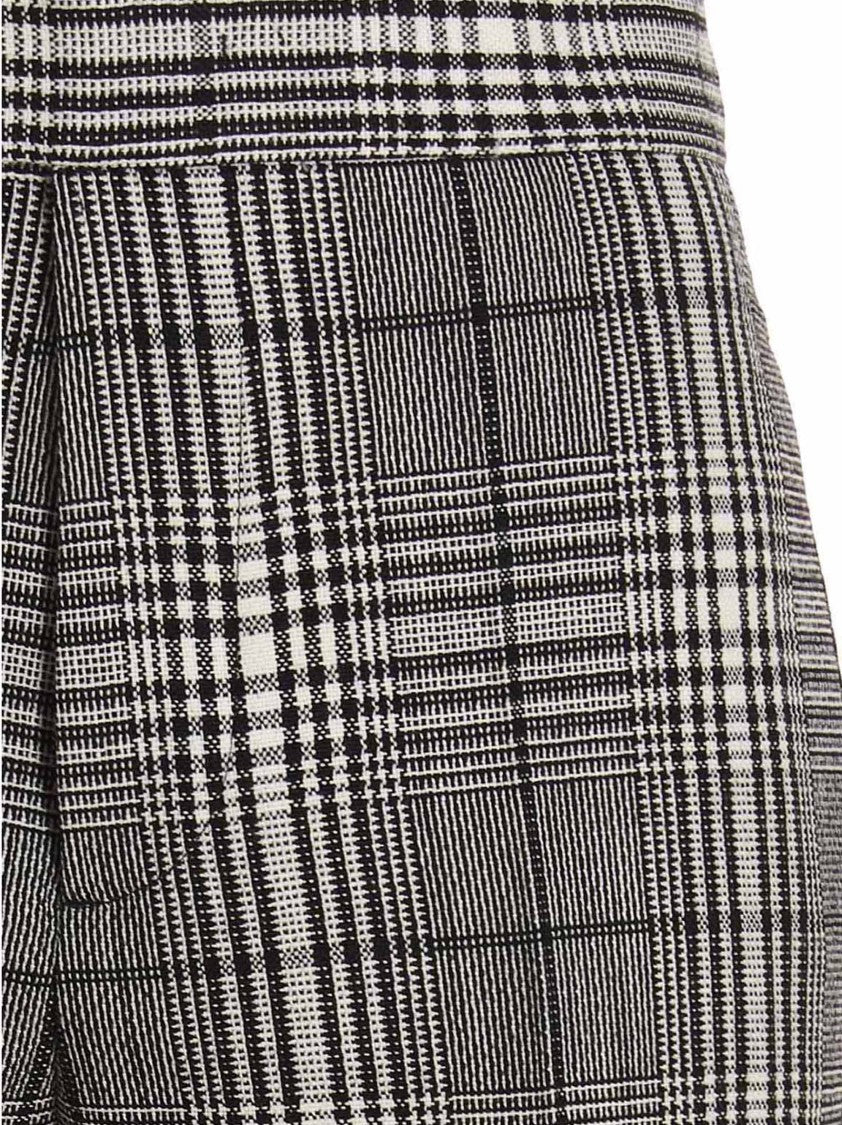 Sapio Prince Of Wales Wool Tailored Pants