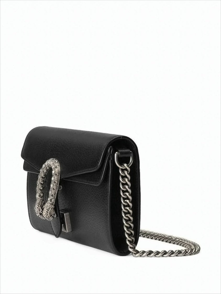 Gucci Textured Leather Shoulder Bag