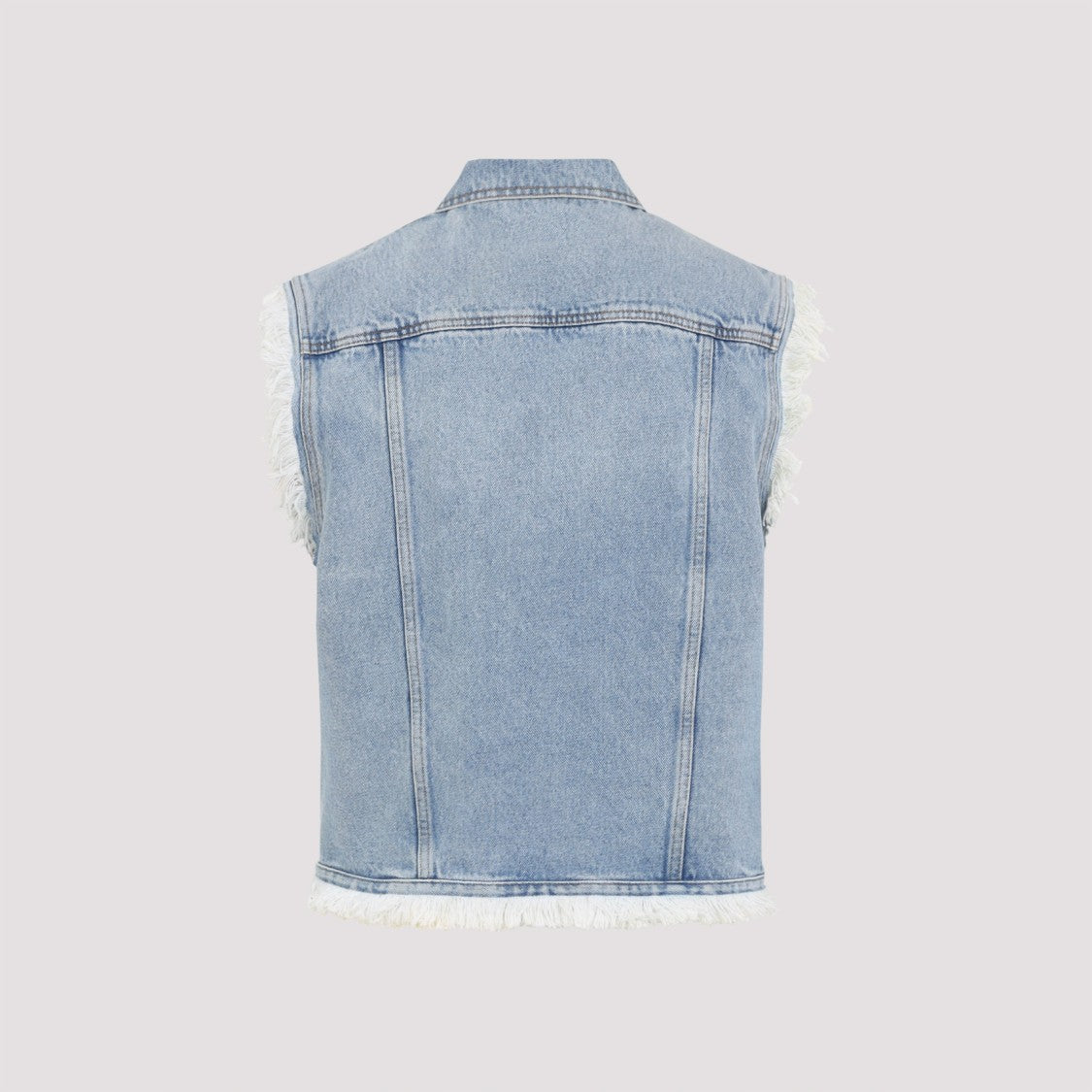 Valentino Blue Denim Vest