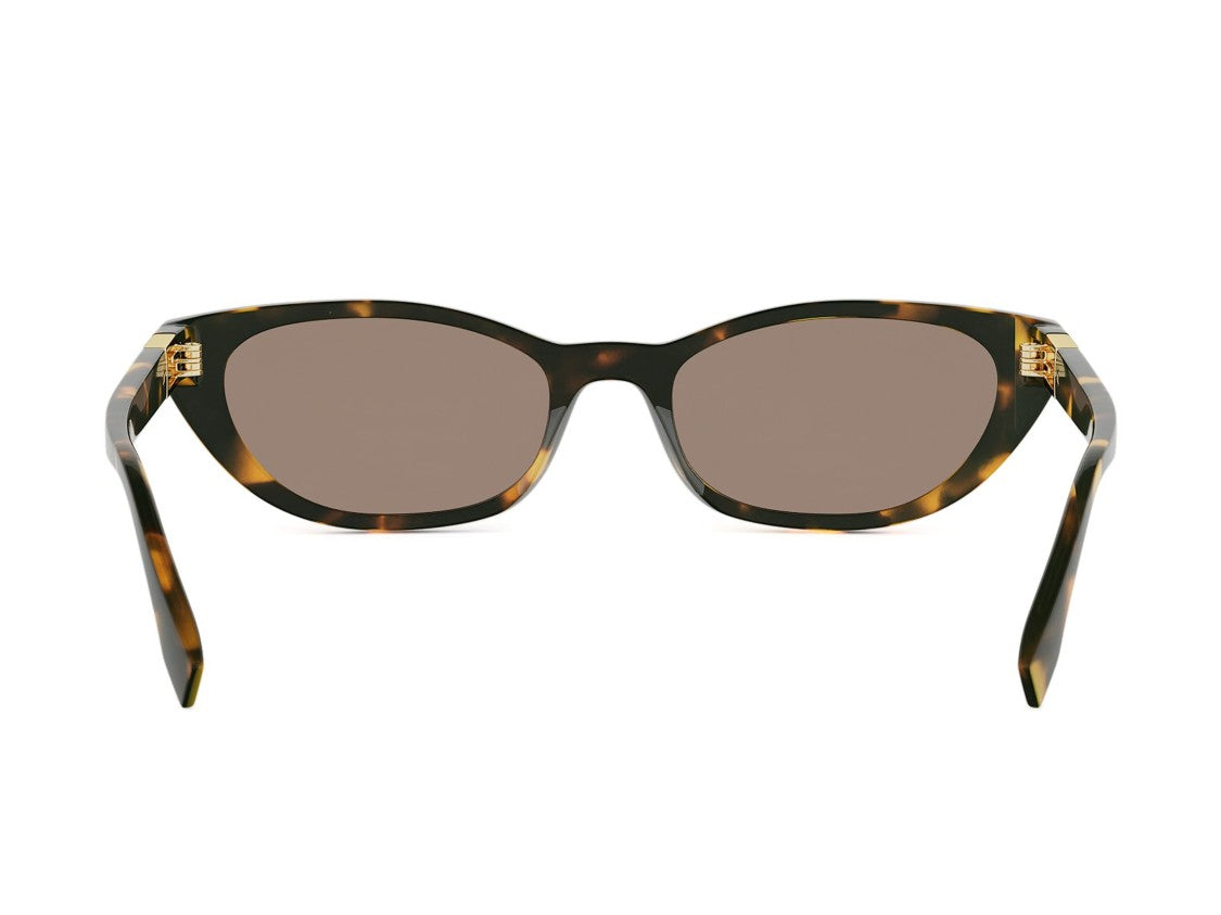 Fendi Fe40224i Tortoiseshell Cat-Eye Acetate Sunglasses