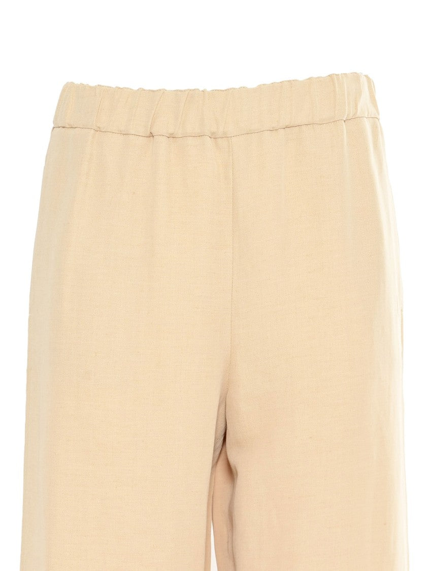 Fabiana Filippi Viscose Linen Jogging Trousers