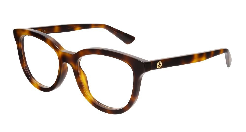 Gucci Eyeglasses Gucci Gg1687o 002 Havana Havana Transpa 52/18/140