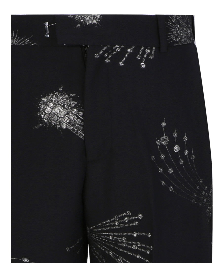 Alexander Mcqueen Embellished Astral Shorts