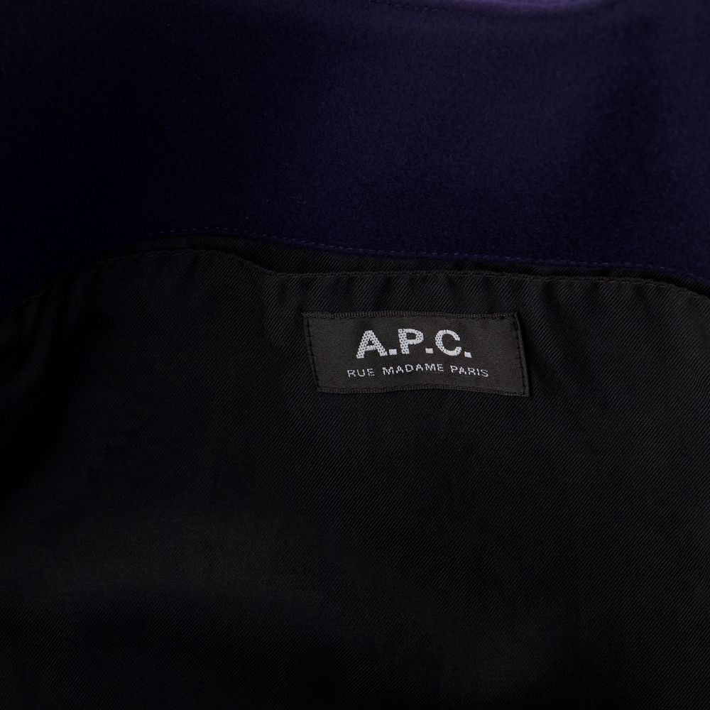 A.P.C. Tote Ninon - Wool - Blue