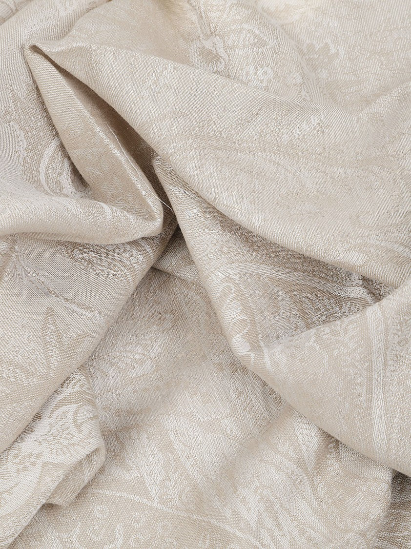 Etro Orfeo Floral Paisley Jacquard Scarf