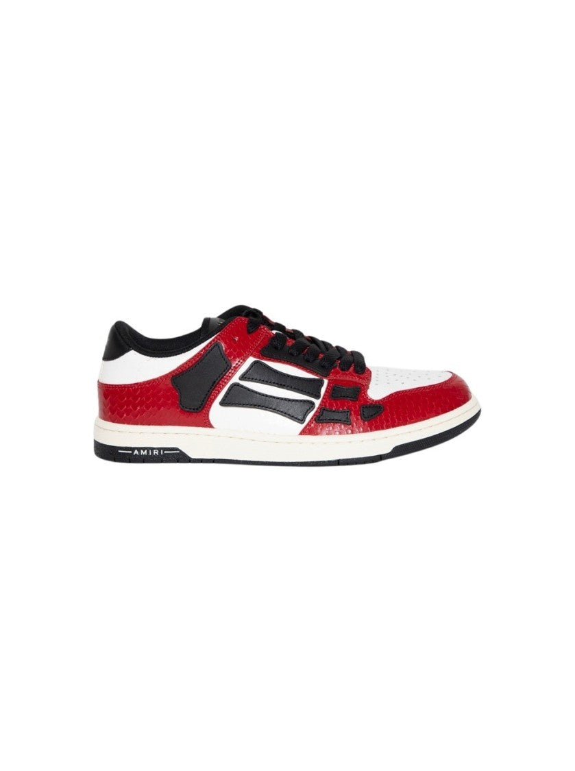 Amiri Skel Top Low Sneakers Red
