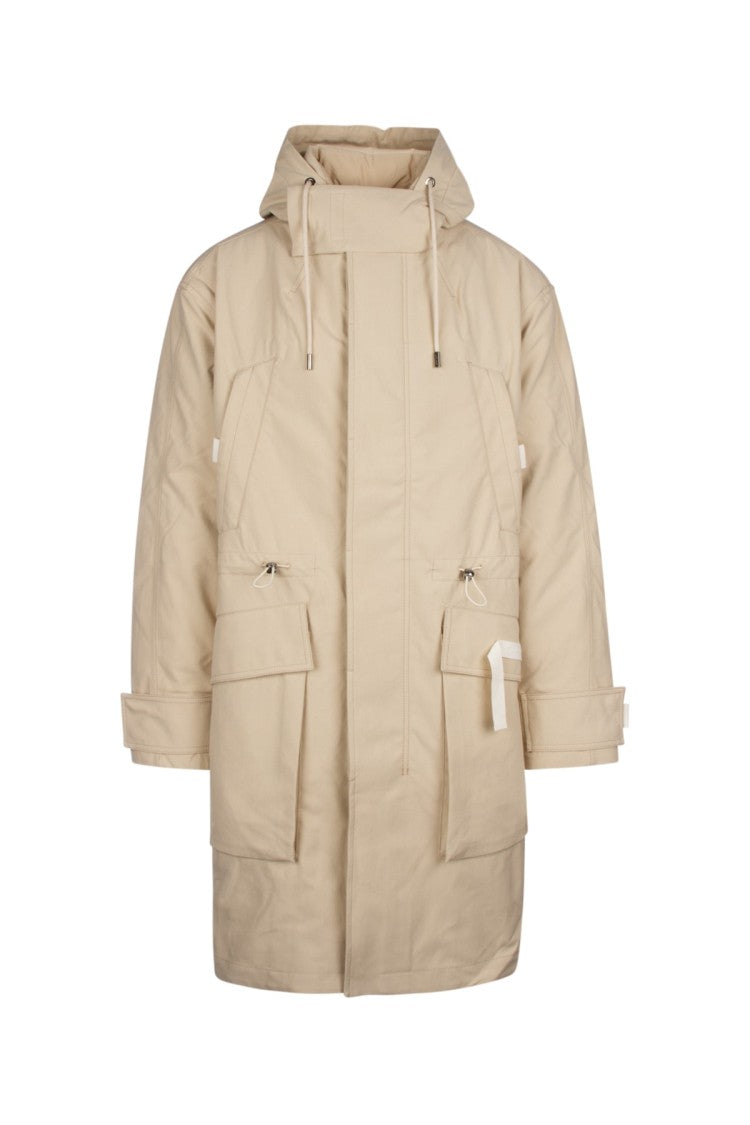 Jacquemus Relaxed Fit Hooded Jacket With Utility Pockets