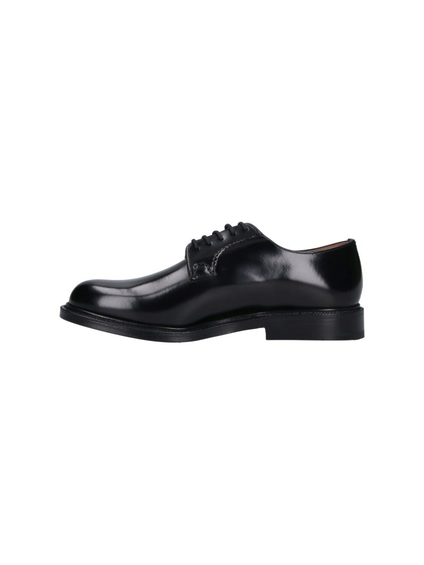 Church's Polished Leather Derby Shoes With Round Toe