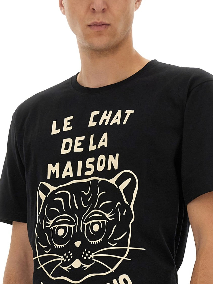 Valentino Graphic Print Cotton T-Shirt