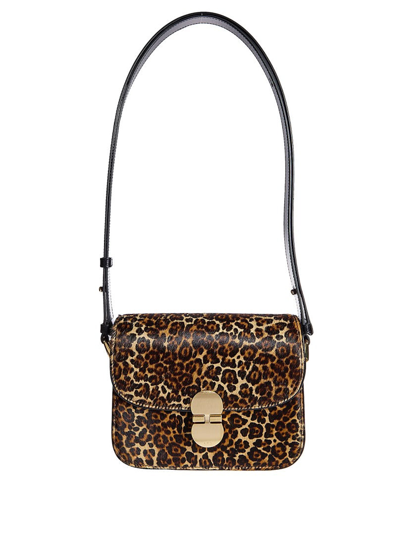 A.P.C. Small Crossbody Bag With Flap Closure