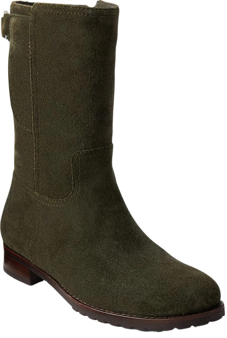 Lauren Ralph Lauren Elegant Mid-Boots With Decorative Strap