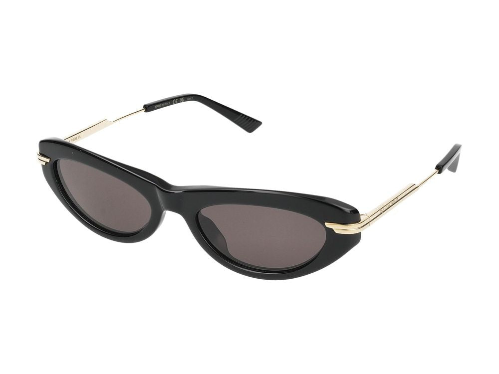 Bottega Veneta Sunglasses Bv1368s 001 Black Gold Grey 53/19/140