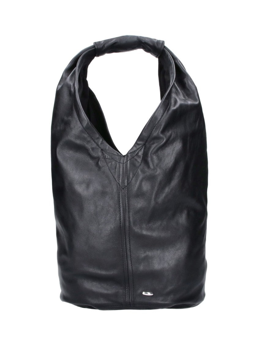 Our Legacy Soft Leather Shoulder Bag With Top Handle