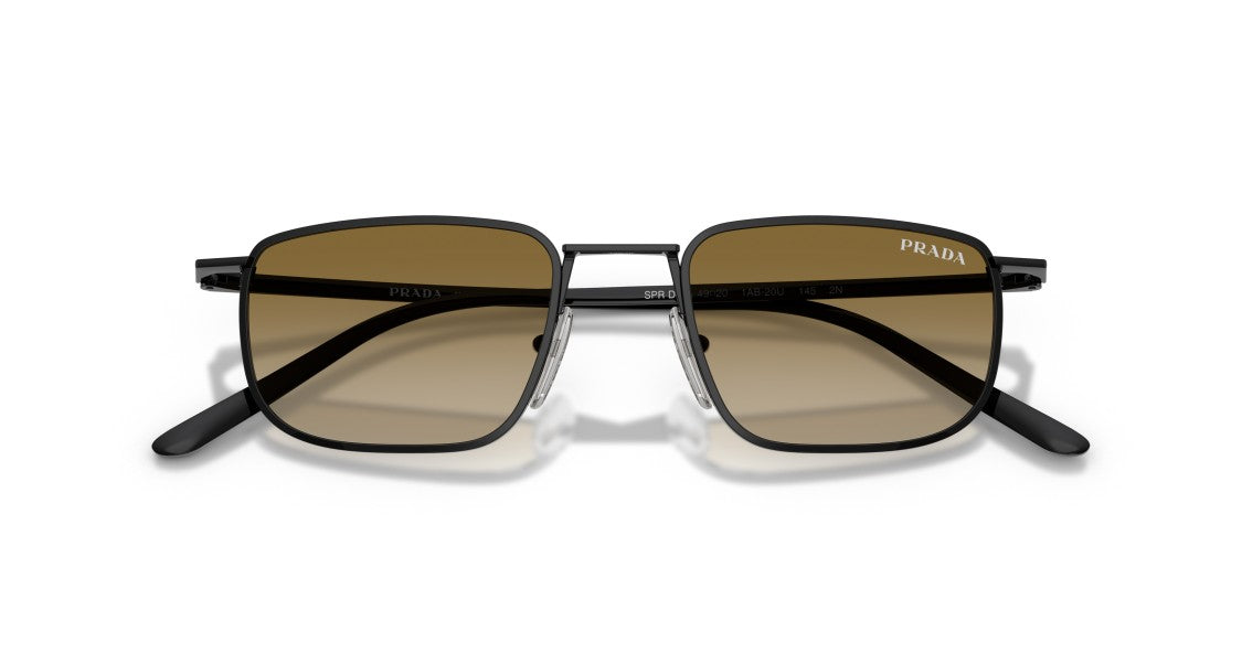 Prada 0Pr D52s Square Metal Frame Sunglasses