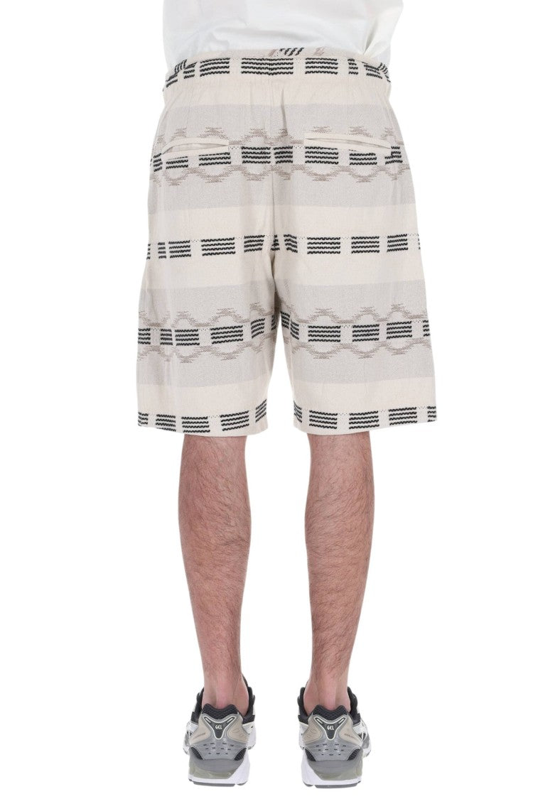 Isabel Marant Deliann Jacquard Drawstring Casual Shorts