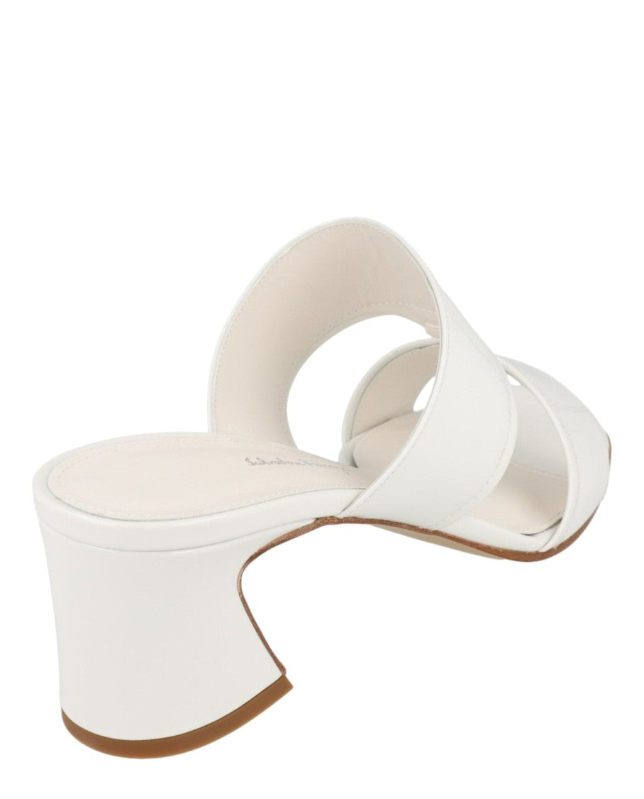 Ferragamo Tot 55 Patent Leather Sandals