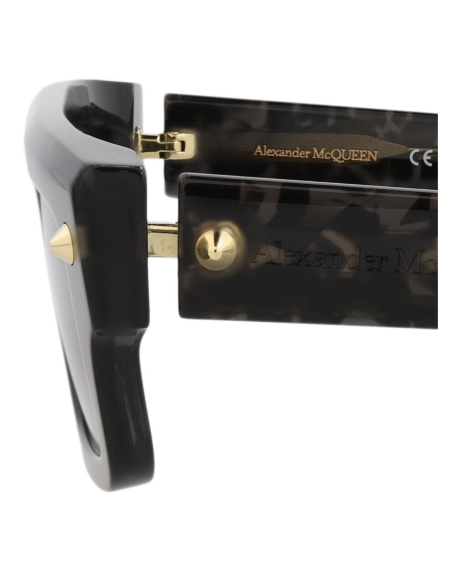 Alexander Mcqueen Square-Frame Recycled Acetate Sunglasses
