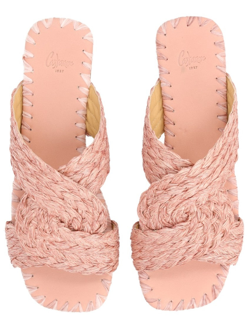 Castaner Padme Braided Polypropylene Raffia Flats
