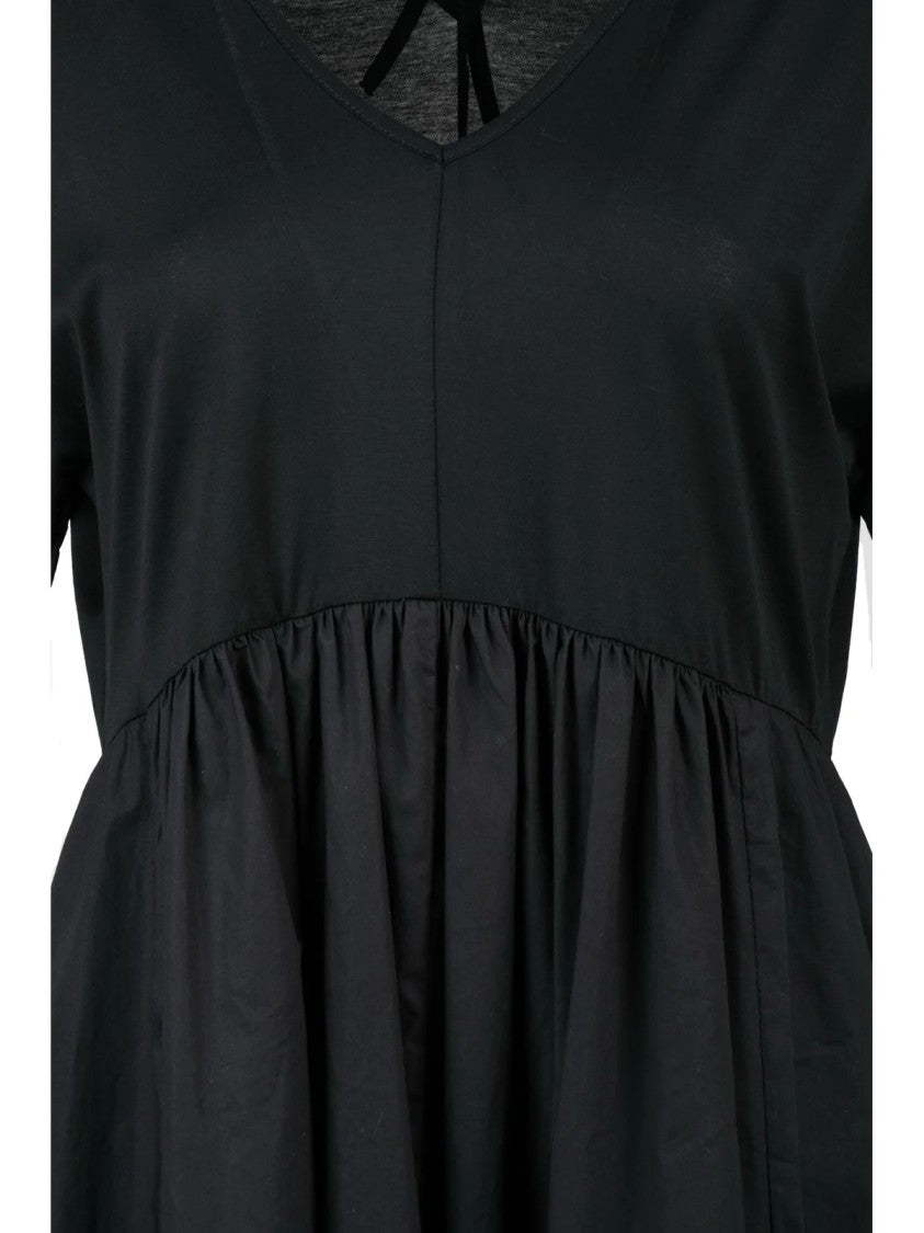Max Mara Bronzo Dress Cotton - Black