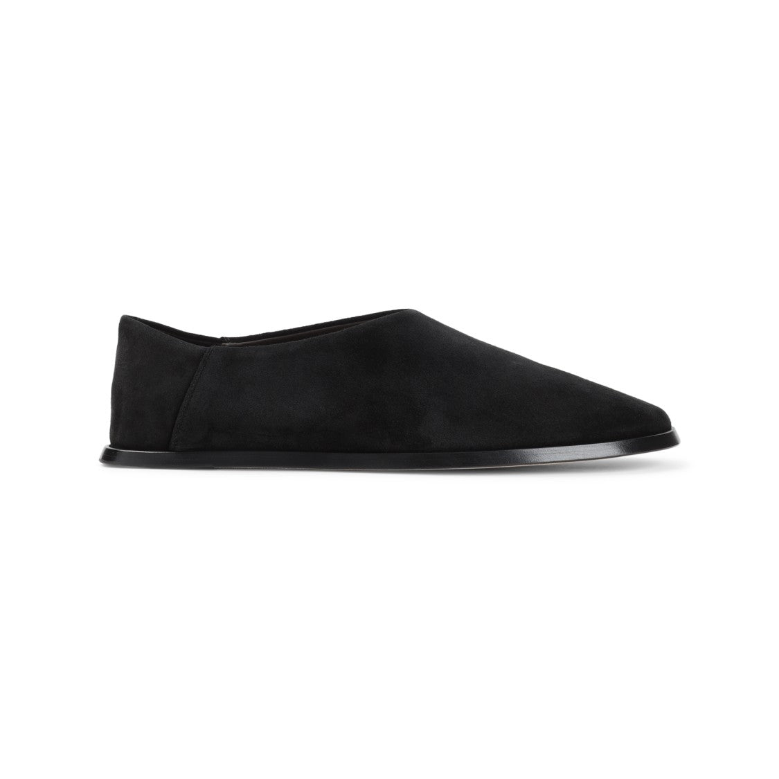 Fear Of God Black Suede Slip-On Sneakers