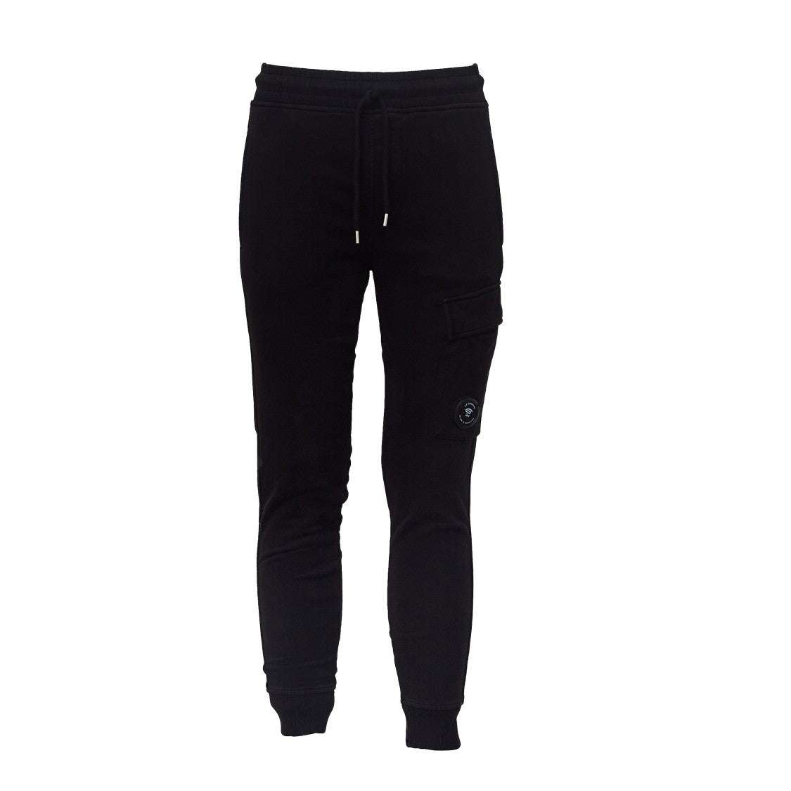 C.P. Company Cargo Pant In Brushed Emerized Diagonal Fleece