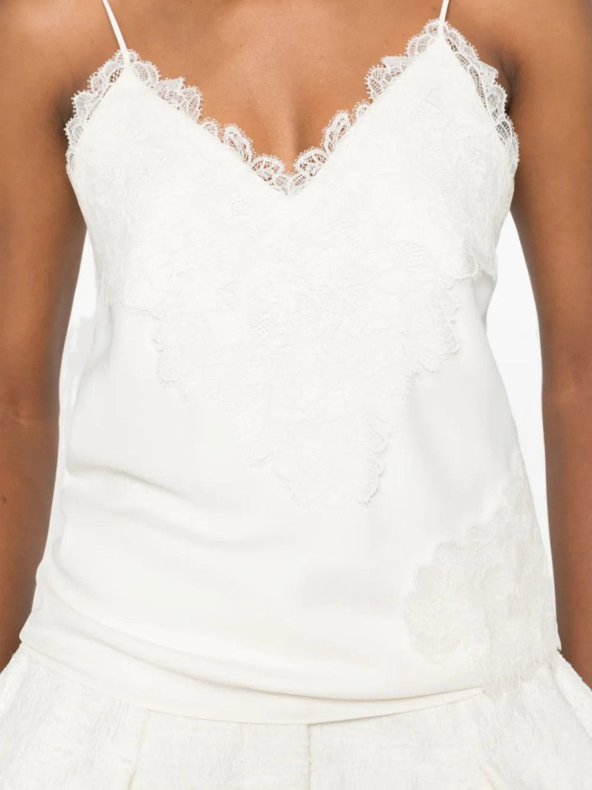 Róhe Lace-Detail Cami Top